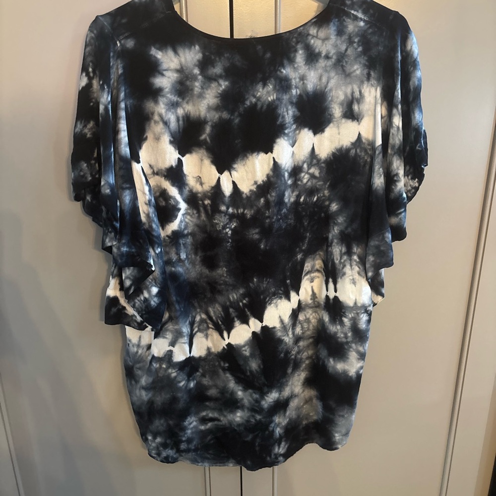 Young fabulous and Broke Tia tie dye button down sz S - Picture 5 of 5